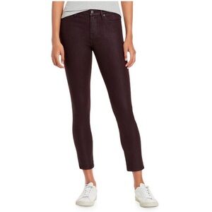 AQUA Burgundy Pocket Skinny Jeans Women’s Size 24